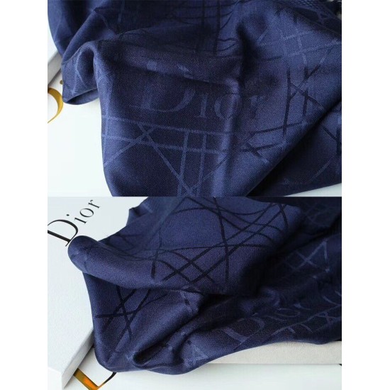 Replica Christian Dior Cannage Scialle 140cm Blu Navy Riproduzione Fedele Christian Dior Cannage Scialle 140cm Blu Navy imitazioni