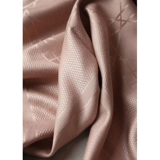 Riproduzione Fedele Christian Dior Cannage Scialle 140cm Rosa Chiaro imitazioni