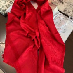 Replica Dior Oblique Scialle 140 CM Rosso Riproduzione Fedele Dior Oblique Scialle 140 CM Rosso imitazioni