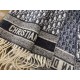 Replica Dior Oblique Sciarpa Blu Cashmere Riproduzione Fedele Dior Oblique Sciarpa Blu Cashmere imitazioni