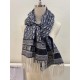 Replica Dior Oblique Sciarpa Blu Cashmere Riproduzione Fedele Dior Oblique Sciarpa Blu Cashmere imitazioni