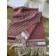Replica Dior Oblique Sciarpa Cashmere Borgogna Riproduzione Fedele Dior Oblique Sciarpa Cashmere Borgogna imitazioni