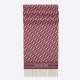 Replica Dior Oblique Sciarpa Cashmere Borgogna Riproduzione Fedele Dior Oblique Sciarpa Cashmere Borgogna imitazioni
