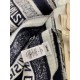 Replica falso Dior Oblique Coperta Lana e Angora Blu Navy Riproduzione Fedele falso Dior Oblique Coperta Lana e Angora Blu Navy imitazioni