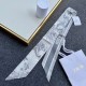 Replica Dior Toile de Jouy Sauvage Mitzah Sciarpa Twill di Seta Grigio Riproduzione Fedele Dior Toile de Jouy Sauvage Mitzah Sciarpa Twill di Seta Grigio imitazioni