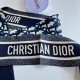 Replica Dior Oblique Mitzah Sciarpa Twill di Seta Blu Riproduzione Fedele Dior Oblique Mitzah Sciarpa Twill di Seta Blu imitazioni