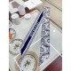 Replica Sciarpa Mitzah Toile de Jouy Soleil Dior Twill di seta Blu Riproduzione Fedele Sciarpa Mitzah Toile de Jouy Soleil Dior Twill di seta Blu imitazioni
