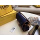 Replica Borsa 1:1 media Fendi Baguette blu denim Riproduzione Fedele Borsa Replica media Fendi Baguette blu denim imitazioni