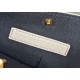 Replica Fendi Peekaboo-Tote Bag FF Grigio Riproduzione Fedele Fendi Peekaboo-Tote Bag FF Grigio imitazioni