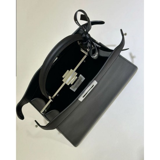 Replica Borsa Peekaboo Fendi di Marc Jacobs Nero Riproduzione Fedele Borsa Peekaboo Fendi di Marc Jacobs Nero imitazioni