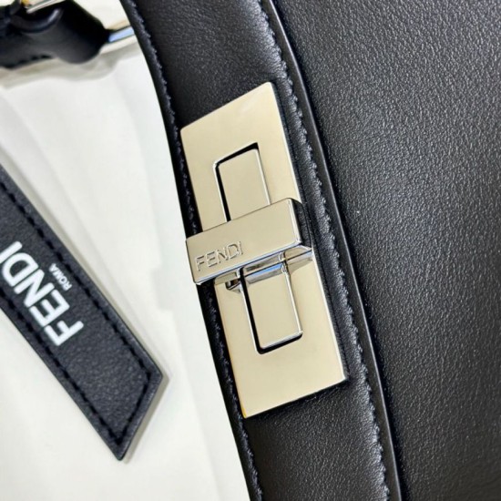 Replica Borsa Peekaboo Fendi di Marc Jacobs Nero Riproduzione Fedele Borsa Peekaboo Fendi di Marc Jacobs Nero imitazioni