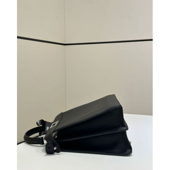 Replica Borsa Peekaboo Fendi di Marc Jacobs Nero Riproduzione Fedele Borsa Peekaboo Fendi di Marc Jacobs Nero imitazioni