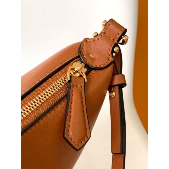 Replica Mini borsa Fendi Fendigraphy marrone Riproduzione Fedele Mini borsa Fendi Fendigraphy marrone imitazioni