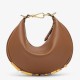 Replica Mini borsa Fendi Fendigraphy marrone Riproduzione Fedele Mini borsa Fendi Fendigraphy marrone imitazioni