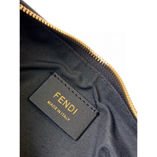 Replica Fendi Fendigraphy Mini Bag Nero Riproduzione Fedele Fendi Fendigraphy Mini Bag Nero imitazioni