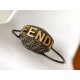 Replica Fendi Fendigraphy Mini Bag Marrone FF Jacquard Fabric Riproduzione Fedele Fendi Fendigraphy Mini Bag Marrone FF Jacquard Fabric imitazioni
