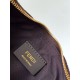 Replica Fendi Fendigraphy Mini Bag Marrone FF Jacquard Fabric Riproduzione Fedele Fendi Fendigraphy Mini Bag Marrone FF Jacquard Fabric imitazioni