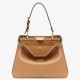 Riproduzione Fedele Fendi Peekaboo Soft Medium Bag Marrone imitazioni