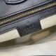 Replica Borsa a secchiello mini Gucci 73 833665 Nera Riproduzione Fedele replica a secchiello mini Gucci 73 833665 Nera imitazioni