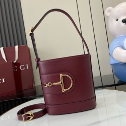 Borse a secchiello mini Gucci 73 833665 Rossa