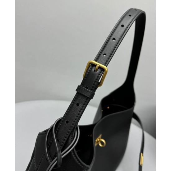 Replica Balenciaga Bel Air Small Shoulder Bag Nero Riproduzione Fedele Balenciaga Bel Air Small Shoulder Bag Nero imitazioni