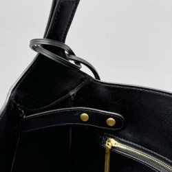 Replica Balenciaga Bel Air Small Shoulder Bag Nero Riproduzione Fedele Balenciaga Bel Air Small Shoulder Bag Nero imitazioni