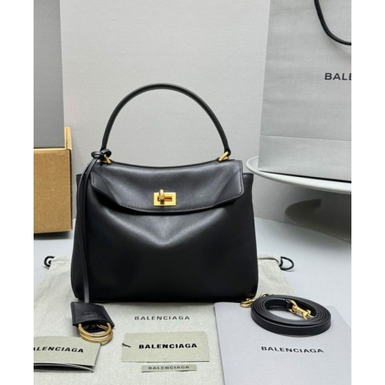 Replica Balenciaga Rodeo Mini Handbag Nero Riproduzione Fedele Balenciaga Rodeo Mini Handbag Nero imitazioni