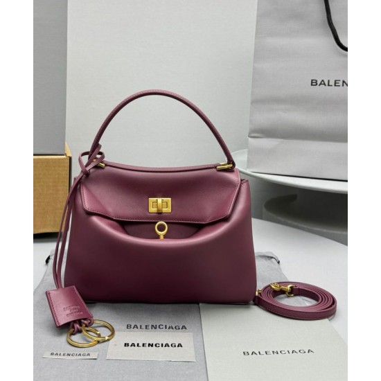 Replica Balenciaga Rodeo Mini Handbag Malva Riproduzione Fedele Balenciaga Rodeo Mini Handbag Malva imitazioni