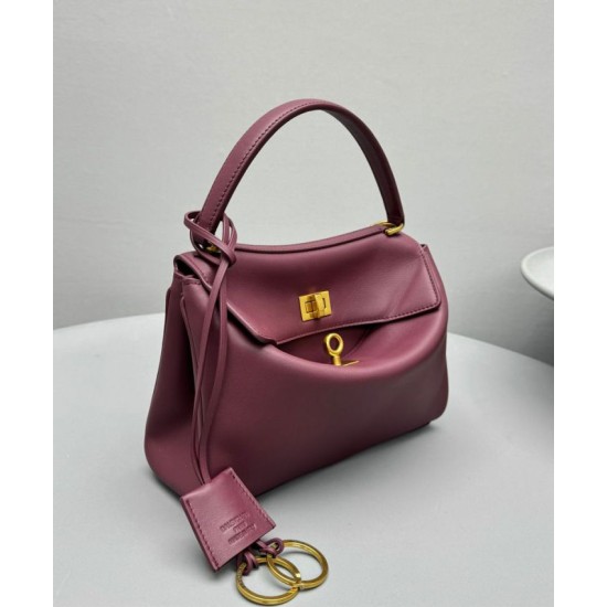 Replica Balenciaga Rodeo Mini Handbag Malva Riproduzione Fedele Balenciaga Rodeo Mini Handbag Malva imitazioni