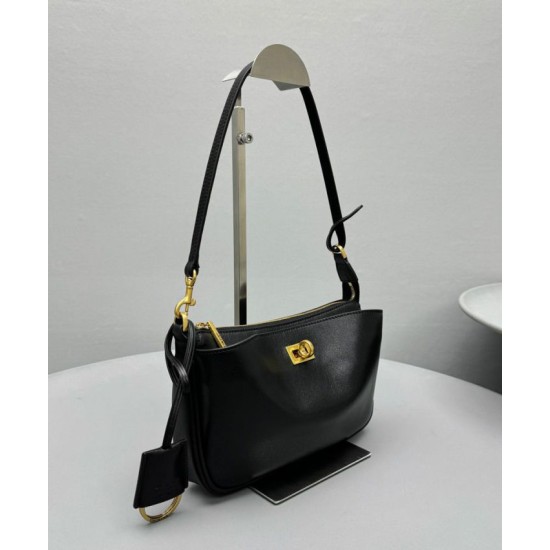 Riproduzione Fedele Balenciaga Rodeo Sling Pochette Nero imitazioni