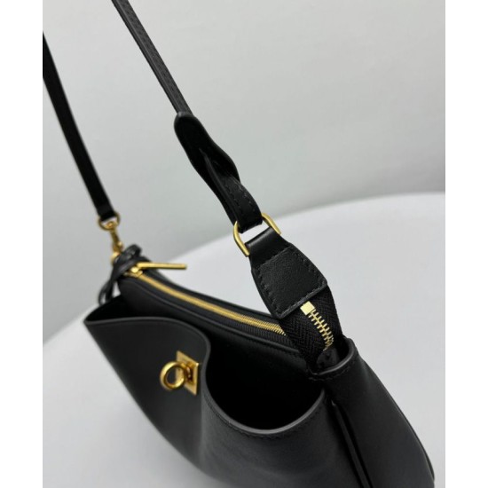 Riproduzione Fedele Balenciaga Rodeo Sling Pochette Nero imitazioni