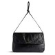 Replica Balenciaga Grungy Medium Messenger Bag Nero Riproduzione Fedele Balenciaga Grungy Medium Messenger Bag Nero imitazioni