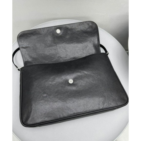 Replica Balenciaga Grungy Medium Messenger Bag Nero Riproduzione Fedele Balenciaga Grungy Medium Messenger Bag Nero imitazioni