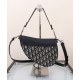 Replica Borsa Dior Saddle con tracolla Blu scuro Riproduzione Fedele Borsa Dior Saddle con tracolla Blu scuro imitazioni