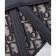 Replica Borsa Dior Saddle con tracolla Blu scuro Riproduzione Fedele Borsa Dior Saddle con tracolla Blu scuro imitazioni