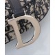 Replica Borsa Dior Saddle con tracolla Blu scuro Riproduzione Fedele Borsa Dior Saddle con tracolla Blu scuro imitazioni