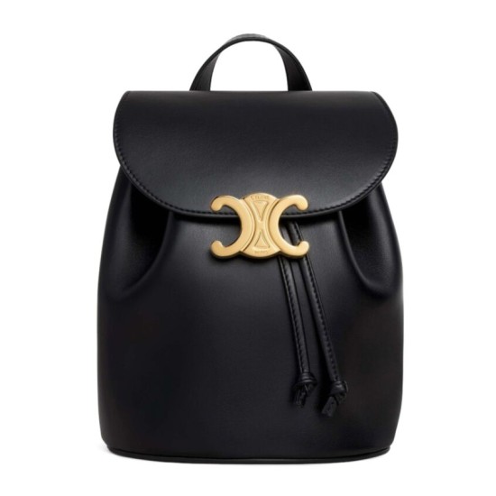 Replica Zaino Celine Celine Bonnie Pelle di vitello liscia Nero Riproduzione Fedele Zaino Celine Celine Bonnie Pelle di vitello liscia Nero imitazioni