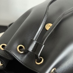 Replica Zaino Celine Celine Bonnie Pelle di vitello liscia Nero Riproduzione Fedele Zaino Celine Celine Bonnie Pelle di vitello liscia Nero imitazioni