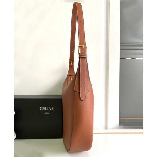 Replica Borsa Celine Heloise Supple Pelle di vitello color caffè Riproduzione Fedele Borsa Celine Heloise Supple Pelle di vitello color caffè imitazioni