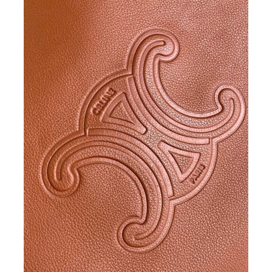Replica Borsa Celine Heloise Supple Pelle di vitello color caffè Riproduzione Fedele Borsa Celine Heloise Supple Pelle di vitello color caffè imitazioni