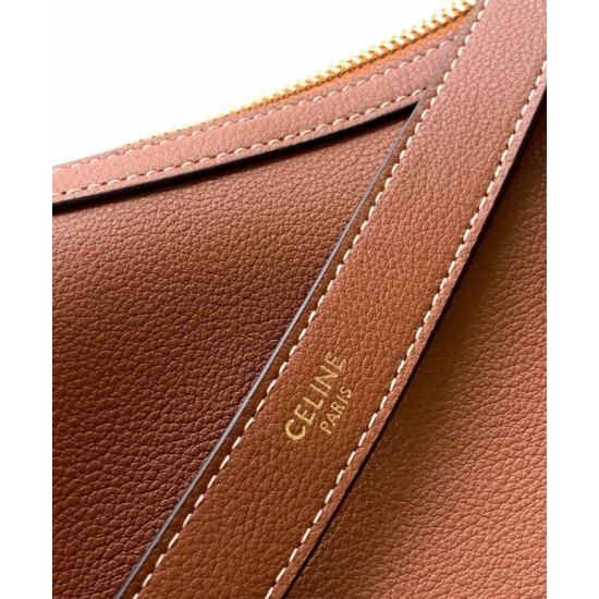 Replica Borsa Celine Heloise Supple Pelle di vitello color caffè Riproduzione Fedele Borsa Celine Heloise Supple Pelle di vitello color caffè imitazioni