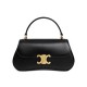Replica borse griffate Celine Teen Celine Lola Shiny Nero Riproduzione Fedele Imitazioni borse griffate Celine Teen Celine Lola Shiny Nero imitazioni
