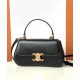 Replica borse griffate Celine Teen Celine Lola Shiny Nero Riproduzione Fedele Imitazioni borse griffate Celine Teen Celine Lola Shiny Nero imitazioni
