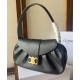 Replica Celine Perfetta Polly media Pelle di vitello morbida nera Riproduzione Fedele Celine Replica Perfetta Polly media Pelle di vitello morbida nera imitazioni