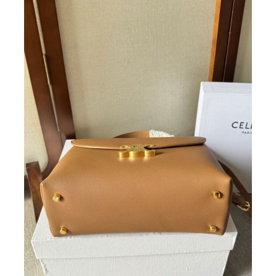 Replica Celine Borsa Nino media Pelle di vitello morbida albicocca Riproduzione Fedele Celine Borsa Nino media Pelle di vitello morbida albicocca imitazioni