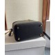 Riproduzione Fedele Celine Borse Replica da toeletta Pelle di vitello naturale nera imitazioni