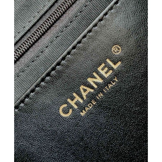 Replica Borsa Chanel Maxi Hobo AS5302 Nero Riproduzione Fedele Borsa Chanel Maxi Hobo AS5302 Nero imitazioni