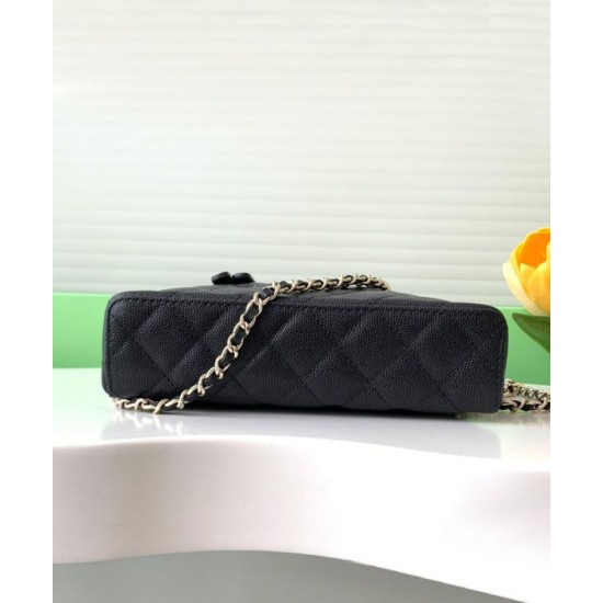 Replica Chanel Long Vanity con catena AP4407 Nero Riproduzione Fedele Chanel Long Vanity con catena AP4407 Nero imitazioni