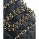 Replica Chanel Long Vanity con catena AP4407 Nero Riproduzione Fedele Chanel Long Vanity con catena AP4407 Nero imitazioni