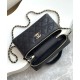 Replica Chanel Long Vanity con catena AP4407 Nero Riproduzione Fedele Chanel Long Vanity con catena AP4407 Nero imitazioni